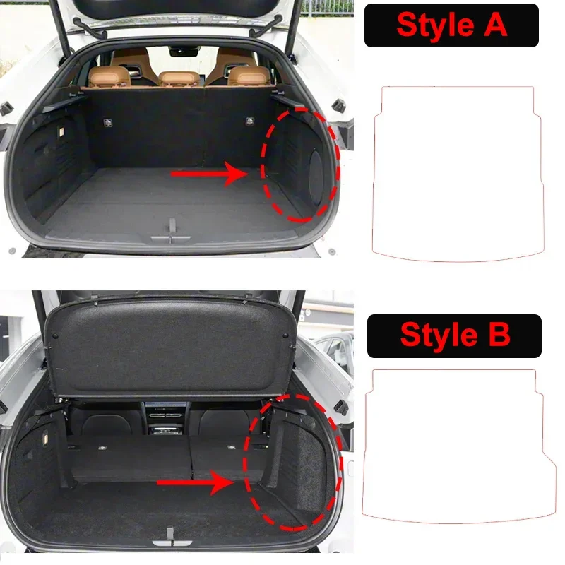 Car Trunk Mats For Mazda 6e Accessories J90A EZ-6 2024 2025 2026 Cargo Storage Cushion Liner Rug Boot Carpets Pad Auto Interior
