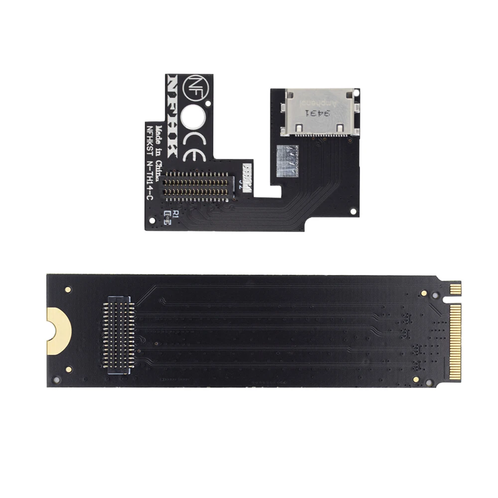 PCI-E 3.0 M.2 M-key to Oculink SFF-8612 SFF-8611 Host Adapter for ThinkBook 14+ External Graphics Card & SSD