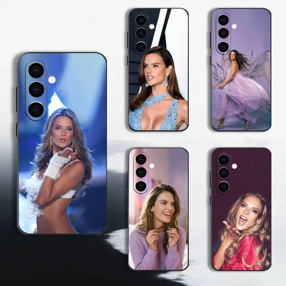 Чехол для телефона supermode AA A-Alessandra Ambrosio, черный, мягкий силиконовый чехол из ТПУ для Samsung A72, A51, A70, A71, A53, A52, A73