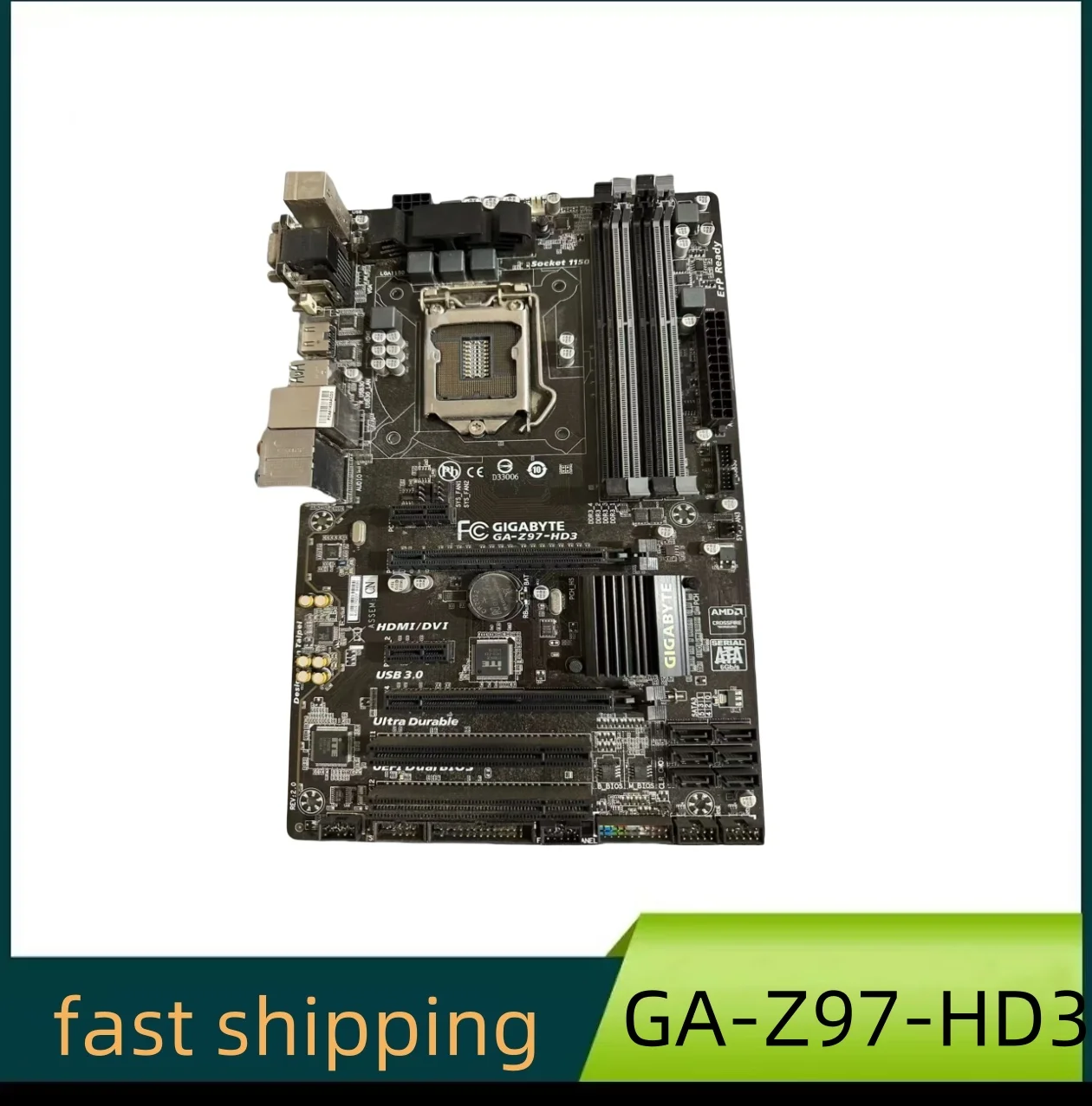 Оригинальная плата GA-Z97-HD3 LGA1150 DDR3 USB3.0 32G, настольная плата SATA Ill, 100% тестирование