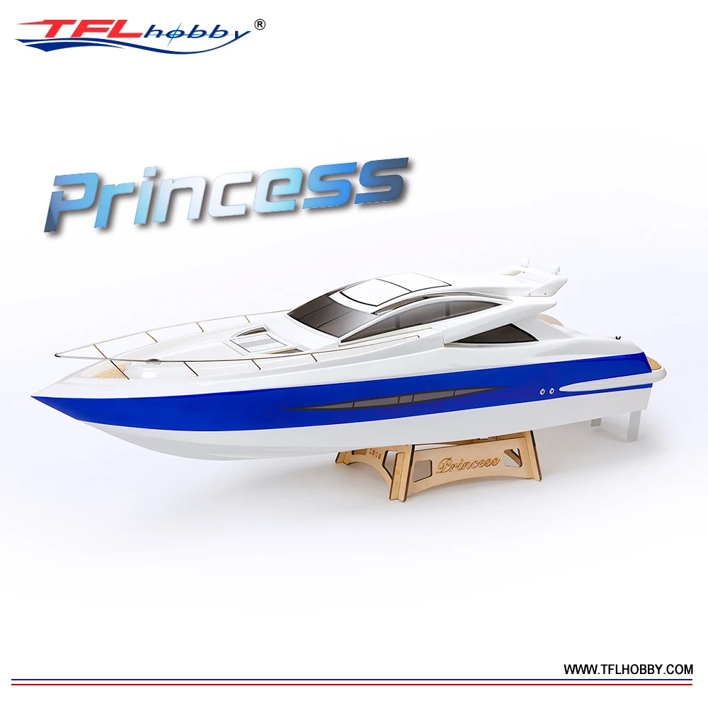 

TFL Eletrctric Fiberglass Large Princess Boat BE1305 1310mm length with 5684/1000KV Brushless Motor/300A ESC