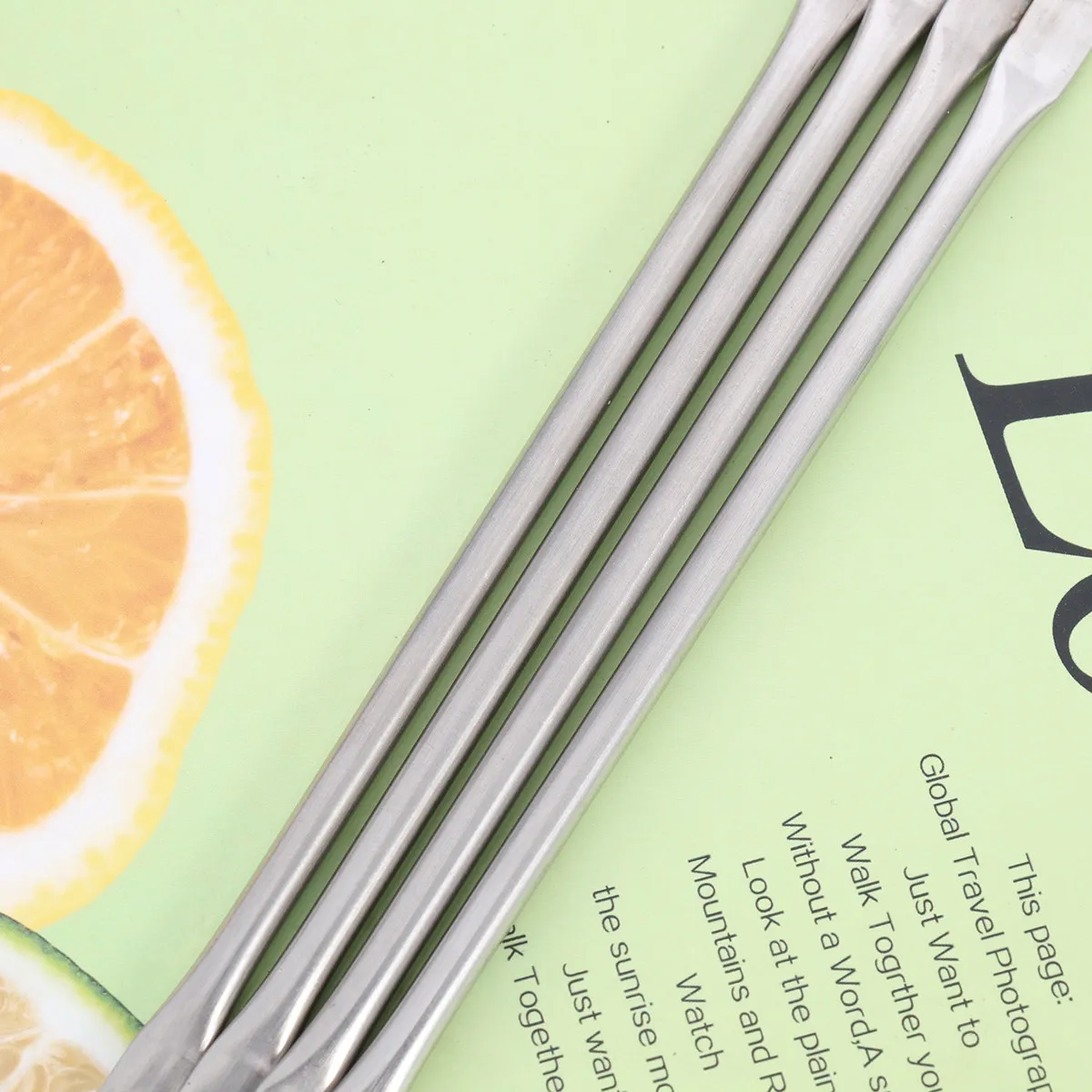 Kit de 5 Herramientas para Abrir Pantallas de Celulares, Herramienta de Reparación de CPU con Chip LCD, Espátula Plana de Metal para Dispositivos Electrónicos