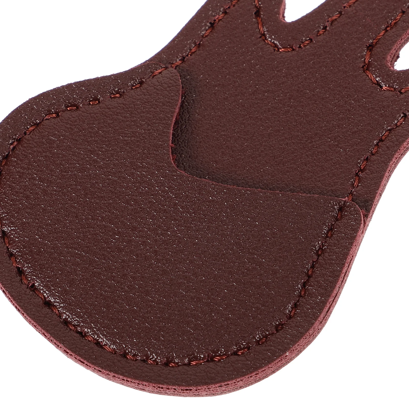 

Gig Guitar Storage Container Holder Brown Pu Musical Instrument Plectrum Case Man