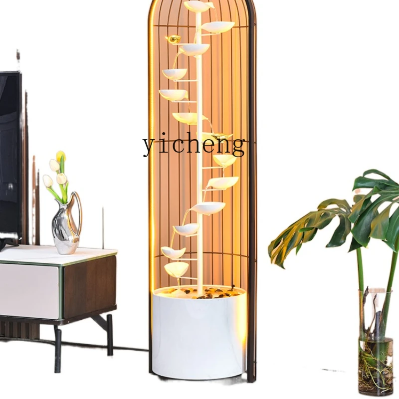 

XL Floor High-End Flowing Water Ornaments Circulating Water Hallway Decorations Fountain Humidification