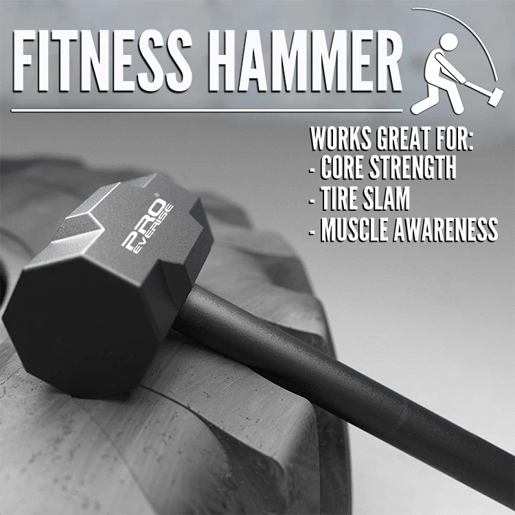 Großhandel Power Strength Dynamic Functional Fitness Steel Slam Hammer