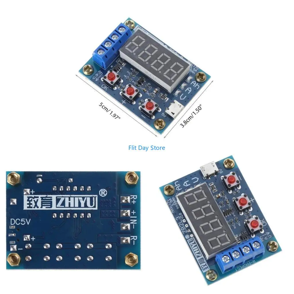 F92C 1.2v 12v ZB2L3 18650 Li-ion Lithium Battery Capacity Tester Accuracy Measurement