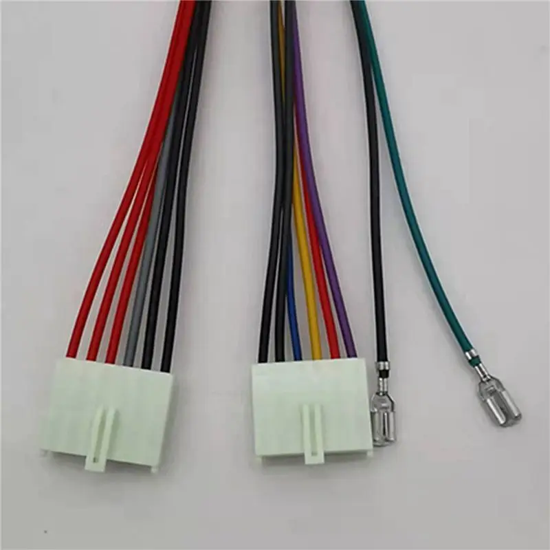 AS95 3Pcs 20Pin ATX to 2 Port 6Pin for AT Power Cable Adapter Cord 18AWG for 286 386 486 586 Old Computer