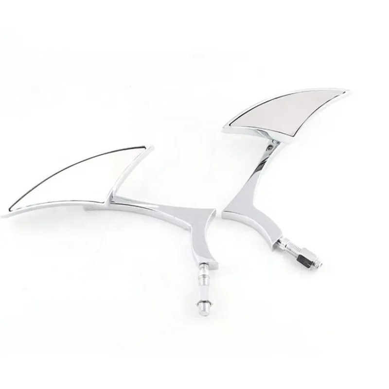 

STLF Universal Blade Motorcycle Rearview Side Mirrors for Touring Cruiser Chopper Bobber