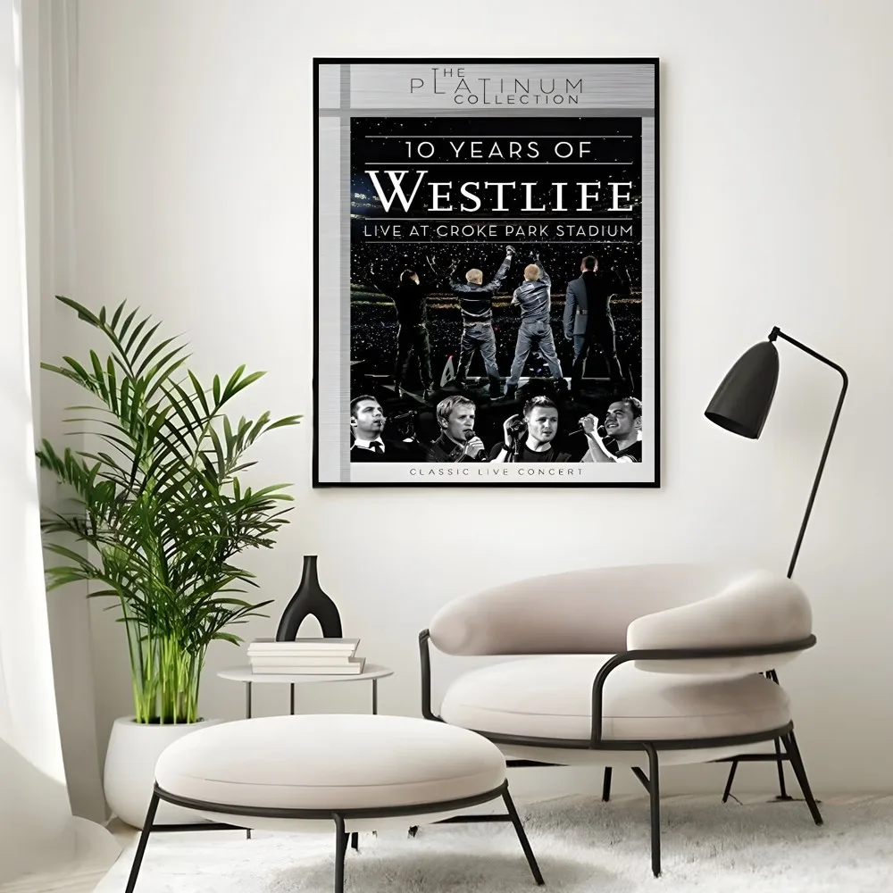 Westlife روك باند موضة ملصق جدار الفن اللوحة دراسة الشمال ديكور المنزل