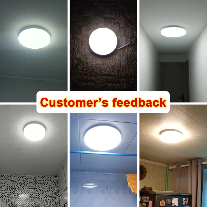 220V LED Ceiling Lights 15/20/30/50W Modern Ceiling Lamps for Living Room Surface Mounted Led Ceiling Lighting Lampada