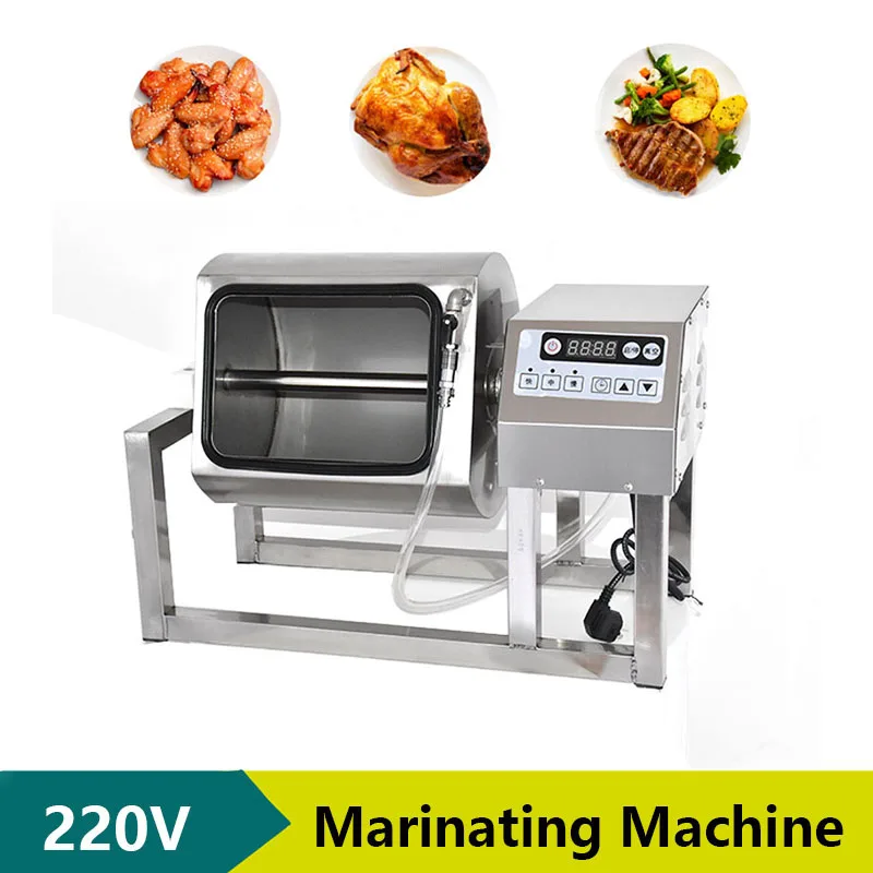 

Vacuum Tumbler Marinator Stainless Steel Meat Marinating Machine Professional Drum Steak Commercial Food Marinating Equipment
