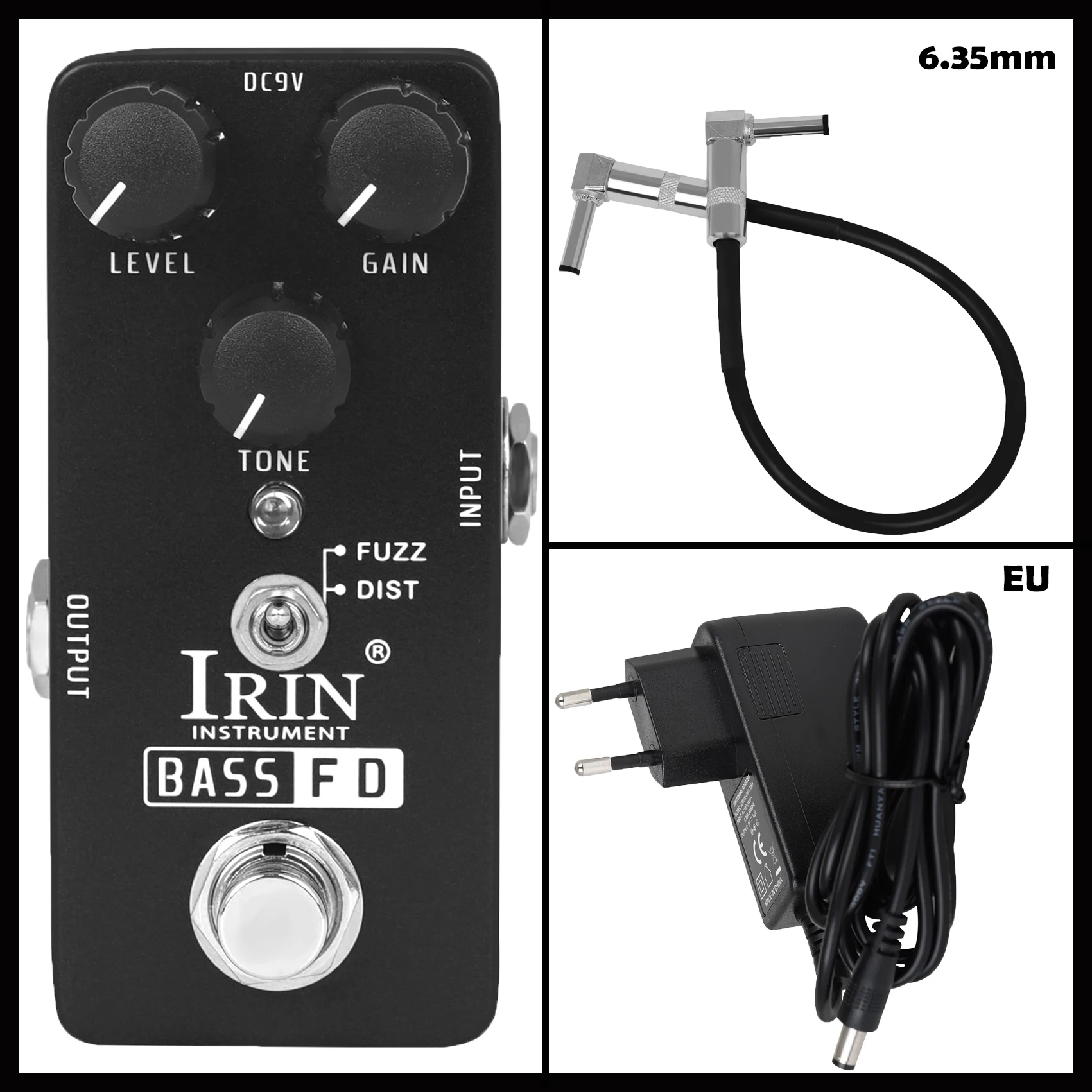 IRIN RS-22 Electric Guitar Effects Pedals BASS FD High Gain Guitar Effect Pedal True Bypass New Model Guitar Accessories