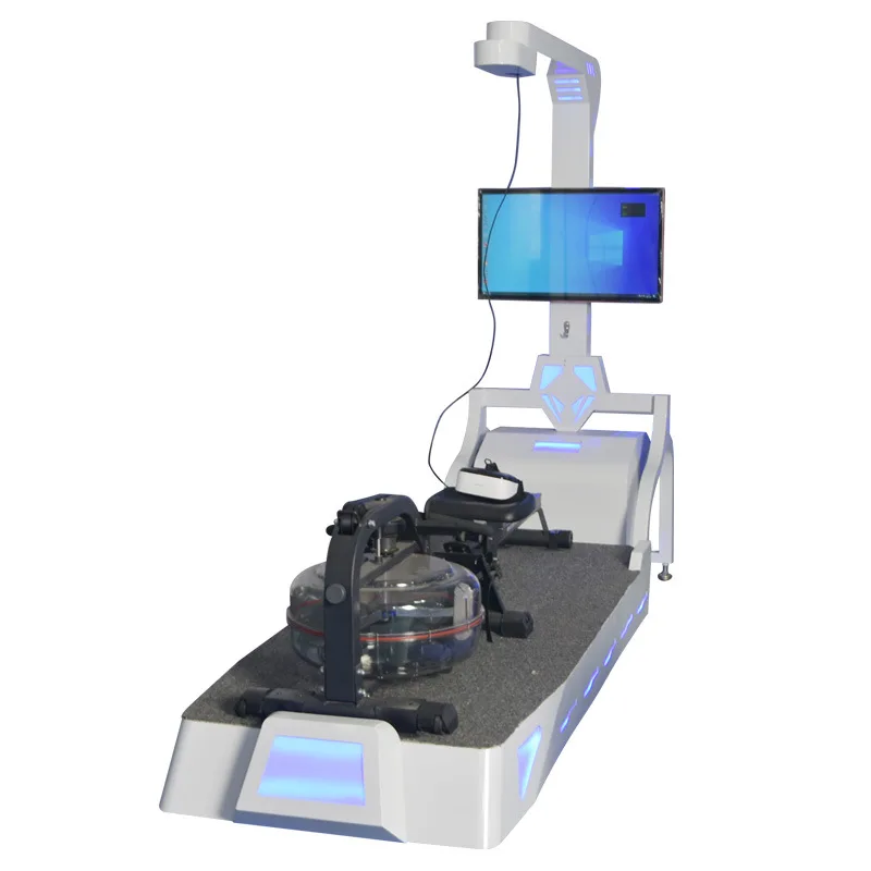 VR rowing machine virtual reality somatosensory game console