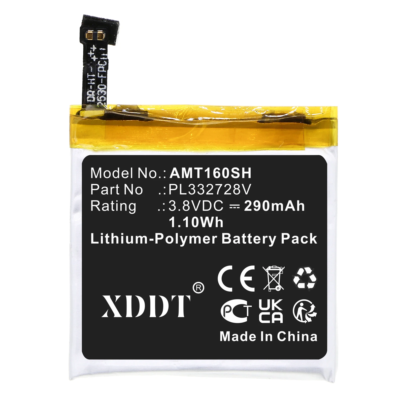 PL332728V PL322728H 1 New High Quality Battery For Huami Amazfit Stratos 2 A1609 A1619 Smart Watch Battery + Free Tools