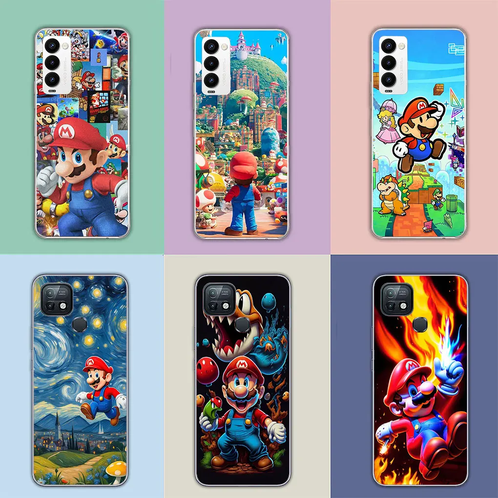 M-Marios-Comics Soft Casing for Motorola Moto Edge 40 50 Pro 30 Ultra neo 20 One Fusion G200 E22 E40 E30 E22I Phone Cover Case