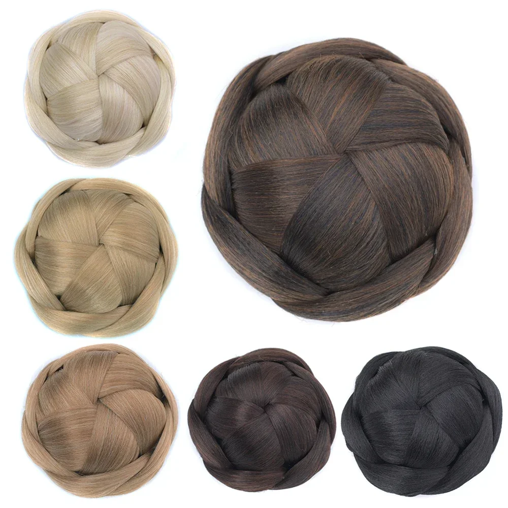 

Synthetic Hair Chignon Fake Hair Bun Cover Donut Scrunchie Blonde Messy Afro Wig Bun Updo Benehair Dropship Suppliers