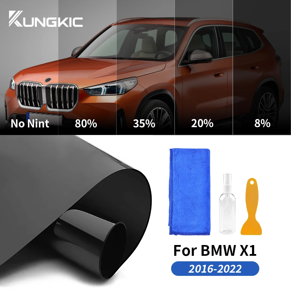 

Car Side Window Solar for BMW X1 F48 2016-2022 Foil Film Accessories Glass Tint Explosion Protection UV % Protector Sticker Film