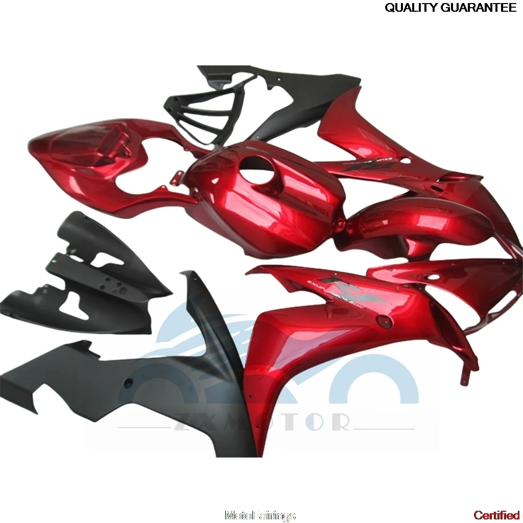 

Комплект обтекателей для мотоцикла YAMAHA YZF R1 YZF-R1 04 05 06 YZFR1 2004 2005 2006, пластик ABS, запчасти для ремонта, красный ZZ05