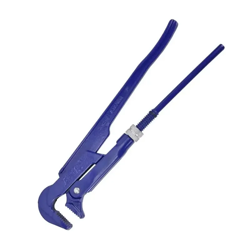 Industrial Grade 3 Inch 90 Degree Hawkbill Pliers Chrome Vanadium Steel Right Angle Water Pipe Wrench Quick Clamp for Pump