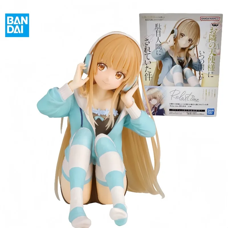 

Fast Shipping Original BANDAI BANPRESTO Relax Time The Angel Next Door Spoils Me Rotten Shiina Mahiru Anime Figures Models