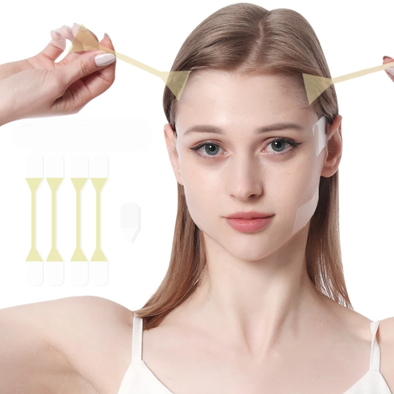Invisible Facial Slimming Tape Wrinkle Removal Sticker Face Stickers Neck Eye Lifter Sticker Anti Aging Patch Face Lift Tape