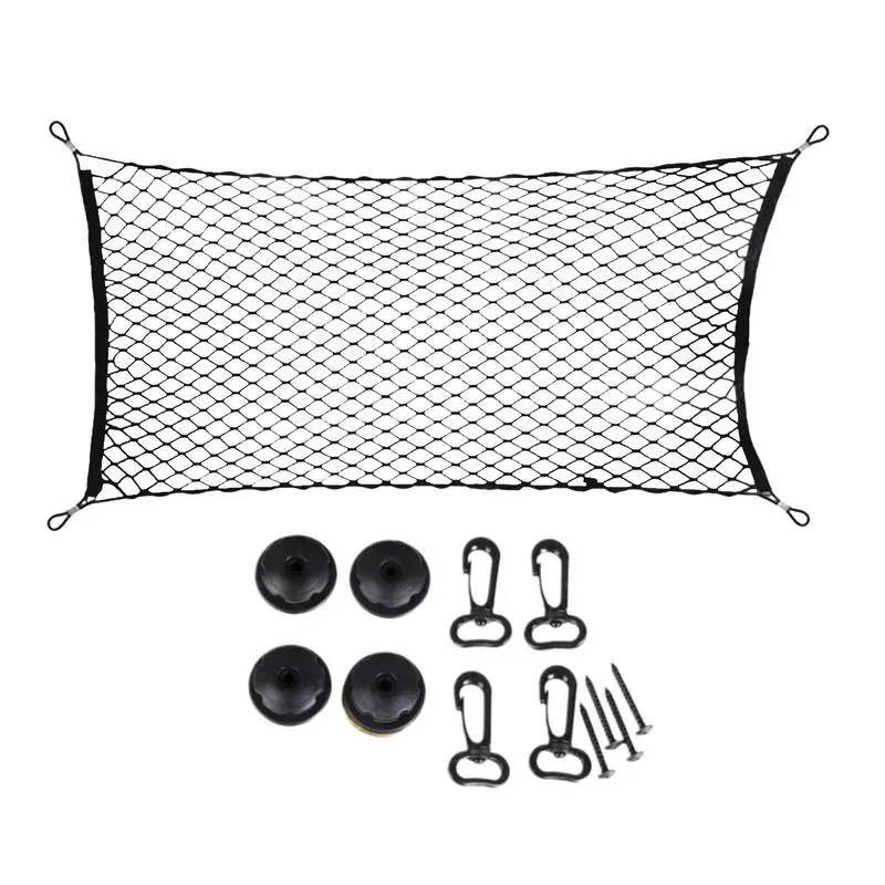 Cargo Net Trunk Organizers And Storage 27.56x47.24 Inch Trunk Organizers And Storage Truck Bed Cargo Net Heavy-Duty Cargo Net