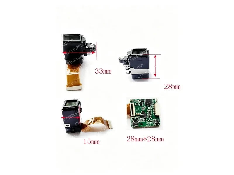 0.39 Inch OLED Display 1024x768 Micro AV HDMI Viewfinder for FPV Drone Aerial Photography