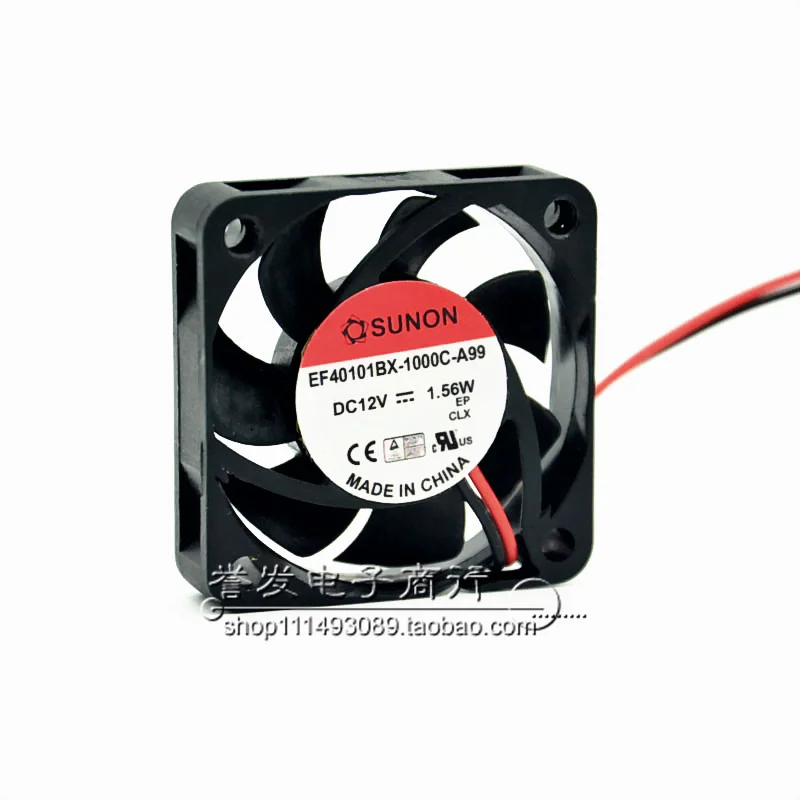 BARU ASLI EF40101BX-1000C-A99 12V 1.56W 4010 40x40x10mm KIPAS PENDINGIN RADIATOR