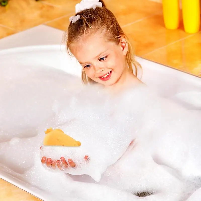 ألعاب حوض الاستحمام على شكل حيوانات لعبة حمام الحيوانات أدوات تنظيف المياه الناعمة القابلة للعصر حوض استحمام عائم الرش للأطفال هدايا حفلات عيد الفصح