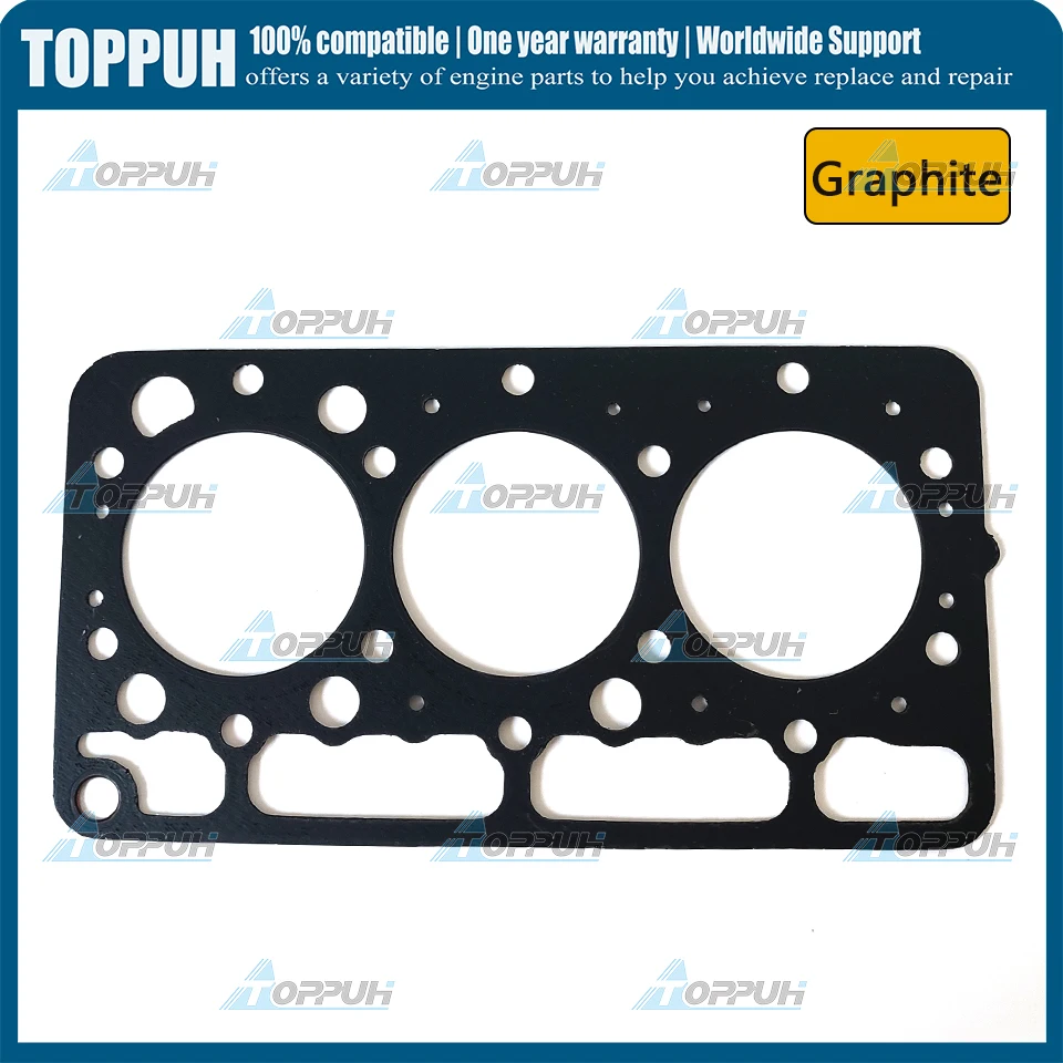 D850 New Head gasket For Kubota D850 Engine B1500 B1550HST B6200 B6200D B6200E