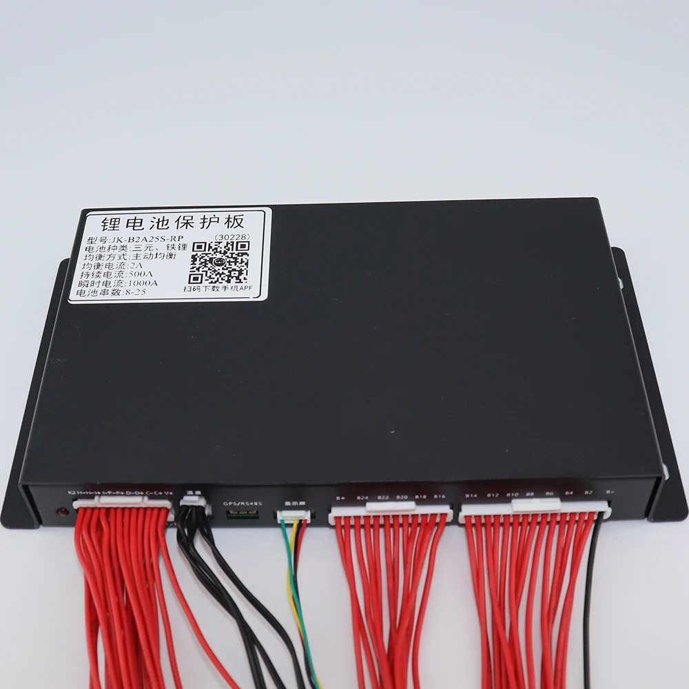 JIKONG Smart BMS B2A25SRP 2A Active Balance для 8S~25S LiFePo4 Литий-ионный аккумулятор LTO 1000A Защита тока с BT CAN RS485