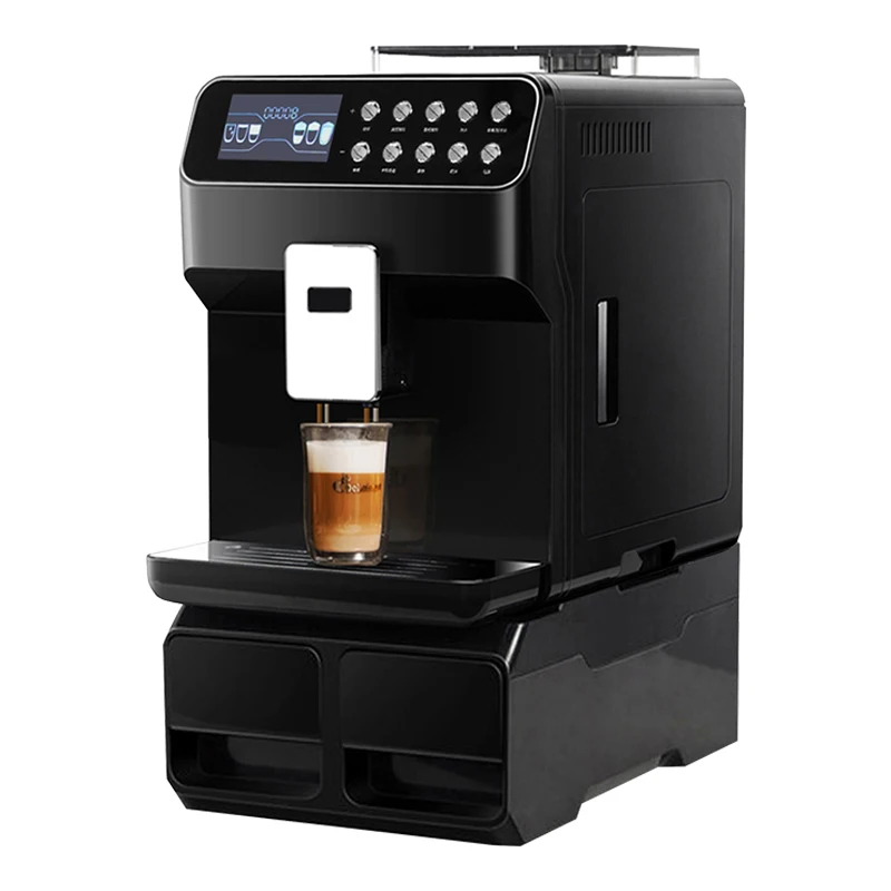 A7S Freshly Ground Coffee Machine Home Office Use Espresso Coffee Vending Machine Automatic Espresso Coffee Machine Vending