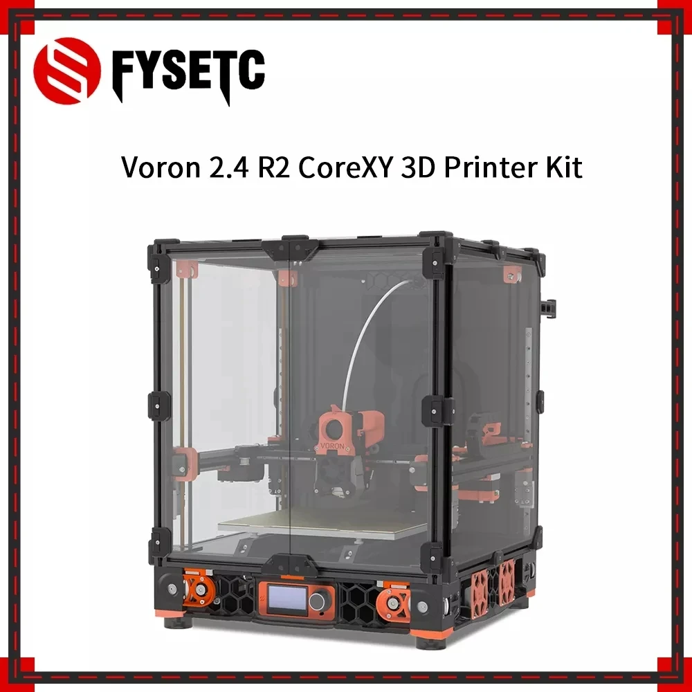 FYSETC VORON 2.4 R2 CoreXY Kit 350*350mm DIY 3D Printer Kit Not Include Printed Parts and RPI 3D Printer Accessories
