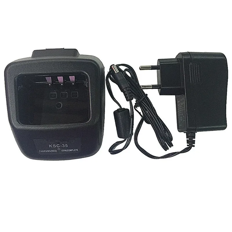 

KENWOOD KSC-35 Li-ion Battery Быстрое настольное зарядное устройство США/ЕС для KNB-63L KNB-65L KNB-45L KNB-45 TK2400 TK3207 TK2207 TK-U100 Радио