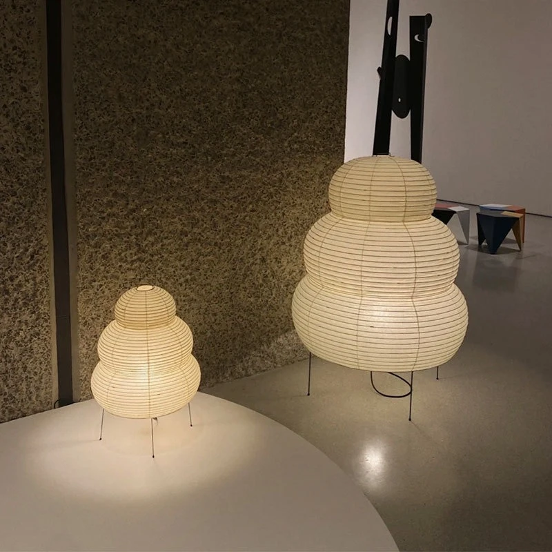 

Японская настольная лампа, монон, гостиная, лампа из рисовой бумаги, простая прикроватная лампа для спальни в семье