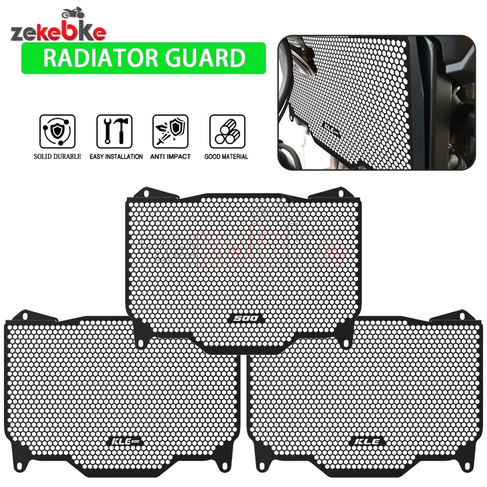 For Kawasaki KLE500 SE ABS 500 KLE 500 2026 Motorcycle Accessories Radiator Protection Grille Guard Protector Cover KLE500 KLE