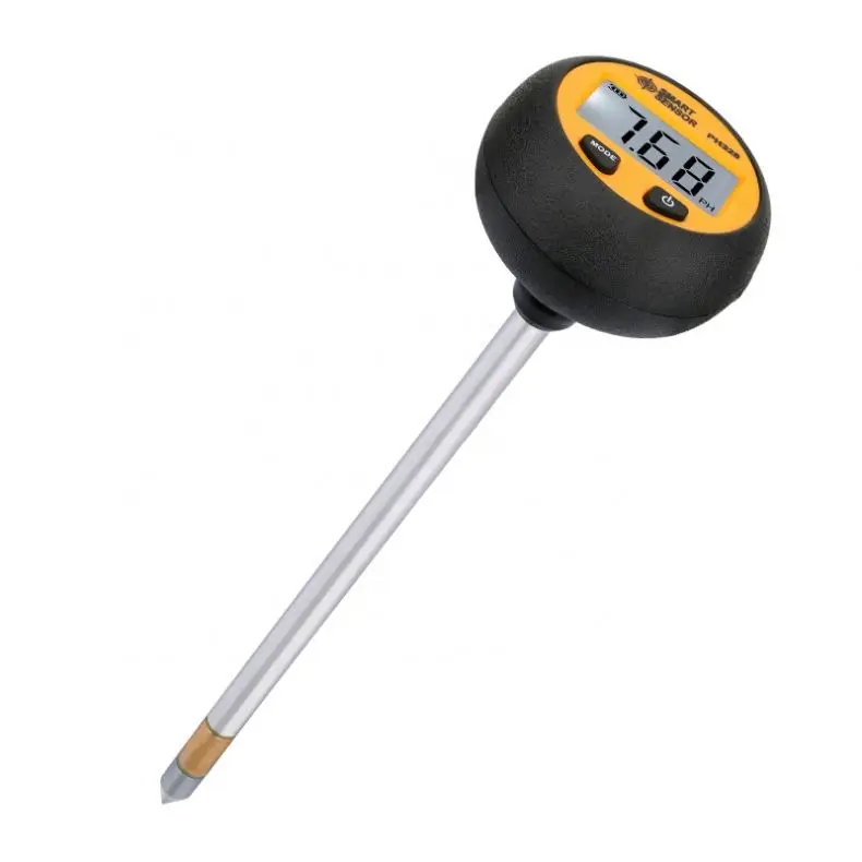 

Умный цифровой измеритель pH почвы PH328 с функцией измерения температуры и влажности для сельского хозяйства и садоводства (OEM)