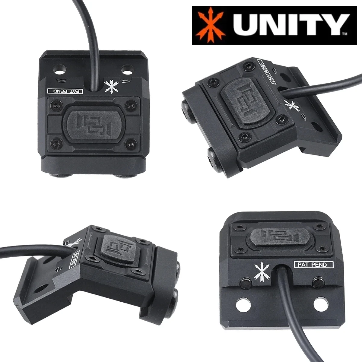 UNITY スイッチ Surefire M600 M300 ホット Mod ボタン圧力 SF プラグエアガン強力なライフル銃武器スカウトライト Modbutton