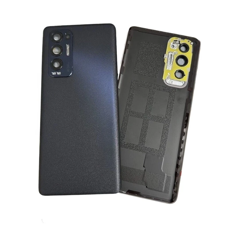 For Oppo Reno5 Pro+ Reno 5 Pro Plus 5G Phone Lid Shell  Battery Back Cover Housing Rear Case with Camera Glass Lens