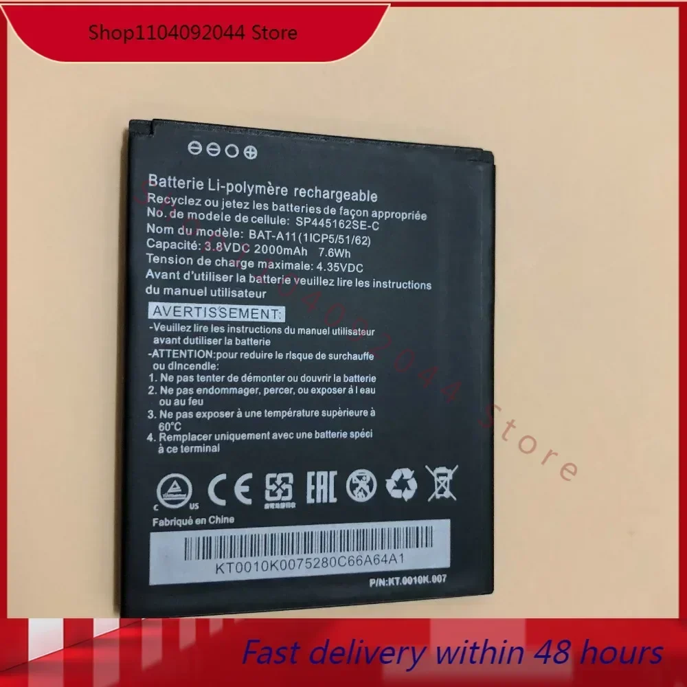 

New 2024 For Acer Acer BAT-A11 SP445162SE-C Liquid Z410 Battery. 007 Battery