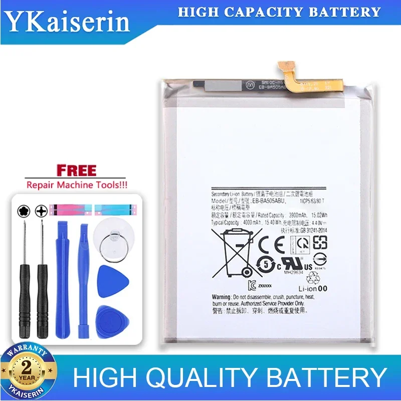 4000Mah Replacement Battery EB-BA505ABN EB-BA505ABU For Samsung Galaxy A50 A505F SM-A505F