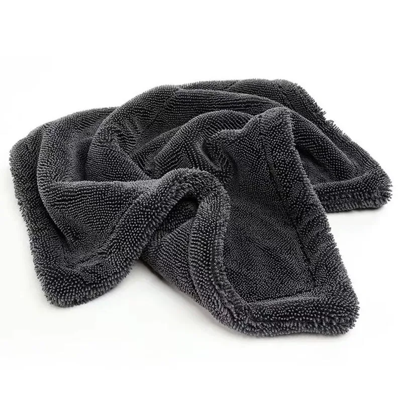 1000 GSM Thickened Microfiber Car Wash Towel Double-sided Ultra Absorbent All Purpose Clean Drying Cloth Washing Tools for Cars