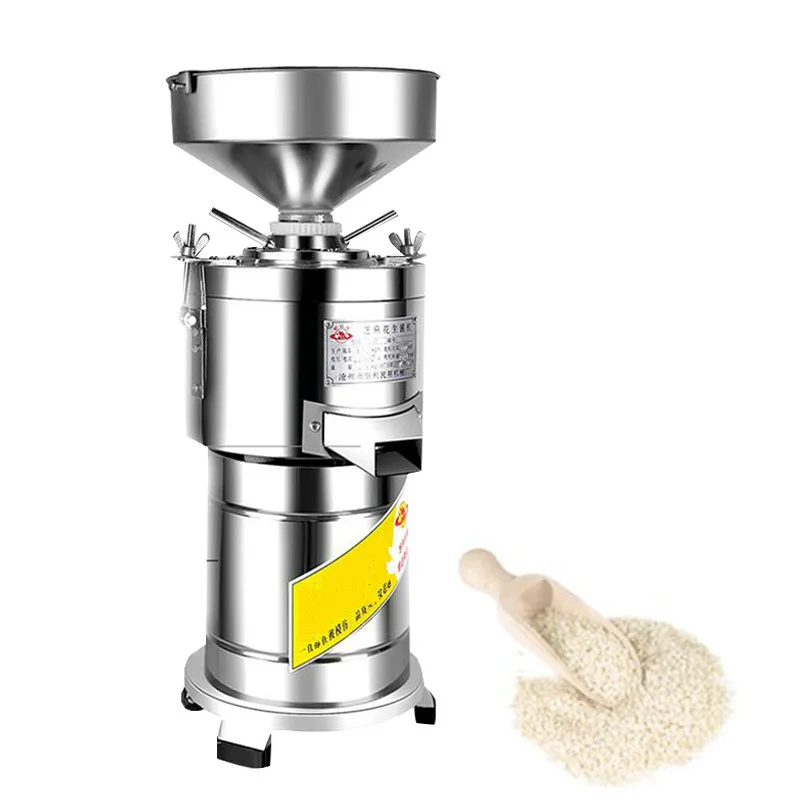 

220V Sesame Peanut Butter Machine Grinder Peanut Butter Making Machine Nuts Butter Maker Home Commercial