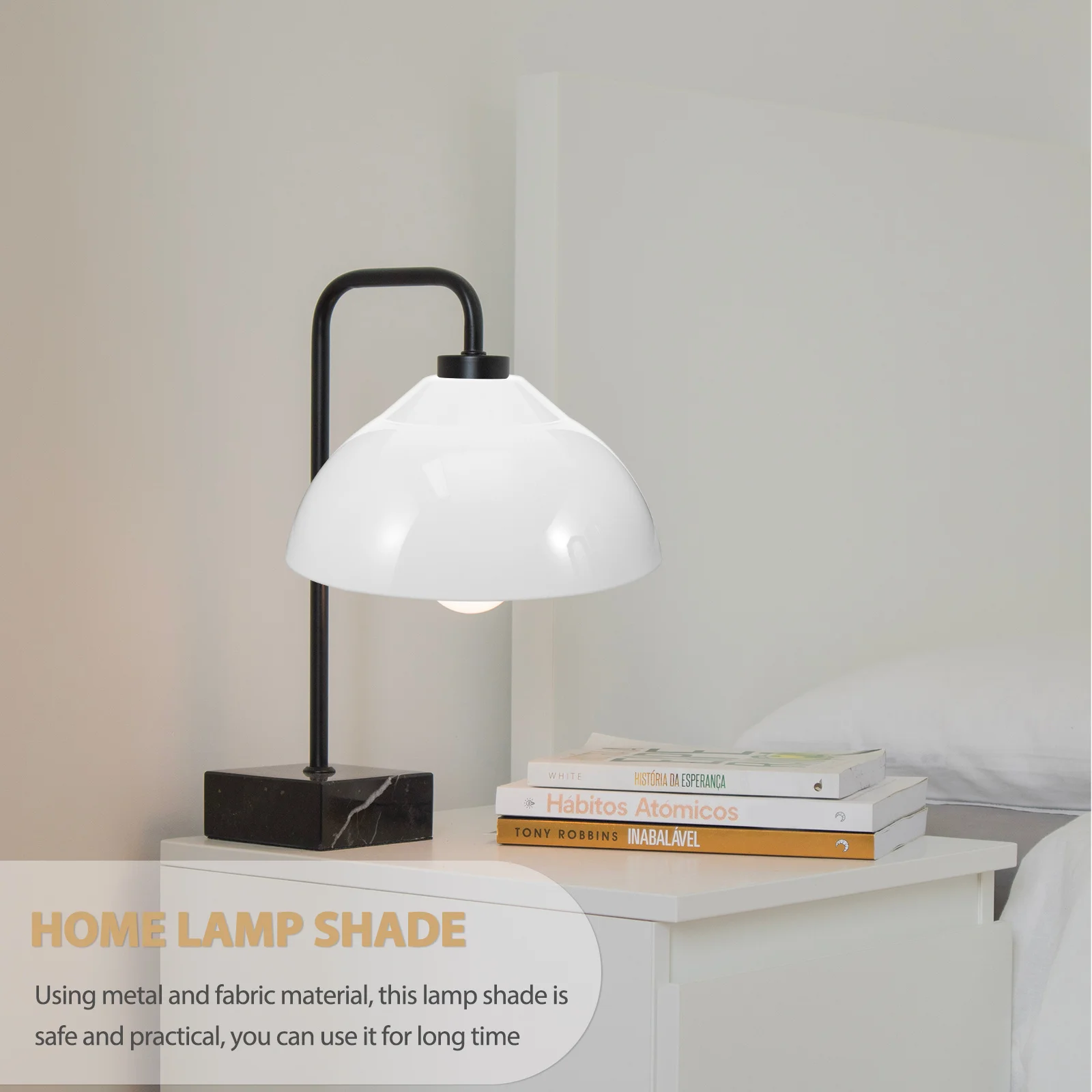 

Decorative White Acrylic Lamp Shade for Pendant Floor Ceiling Lights Replacement Hanging Light Fixture Cover Home Lighting