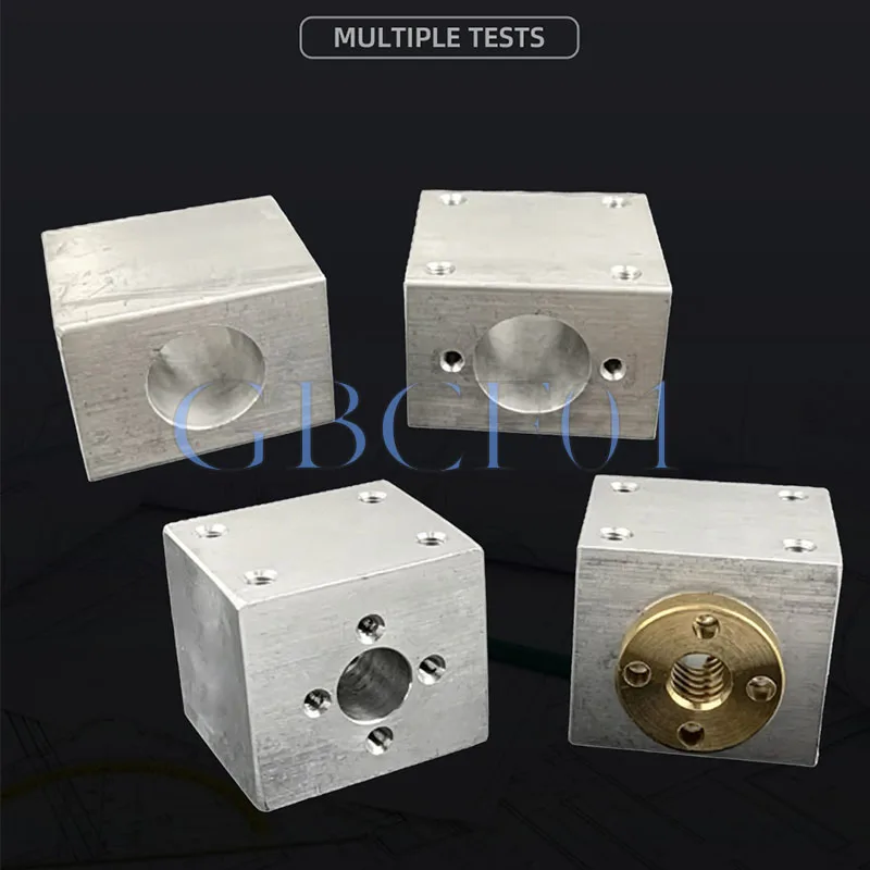 T6-T14-T20 Lead Screw Bracket Nut Housing Mount  Nut Housing Bracket  Screw Nut Conversion Seat 3D Printers Engraving Machine