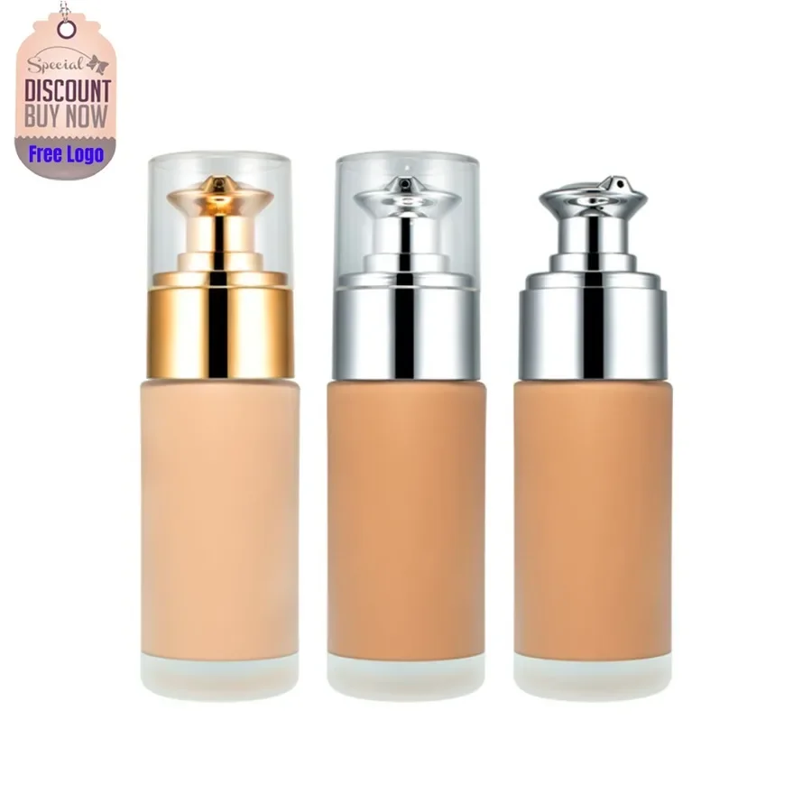 Private Label 10colors Liquid Foundation Waterproof Full Coverage Long Lasting Easy To Apply Matte Finish Face Concealer Makeup