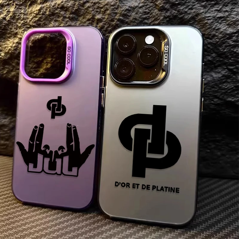 Rapper JuL C'est Pas Des Lol Case for iPhone 17 Air 16 15 14 13 12 11 Pro Max X XR Xsmax 16 Plus Shockproof Plating Matte Cover