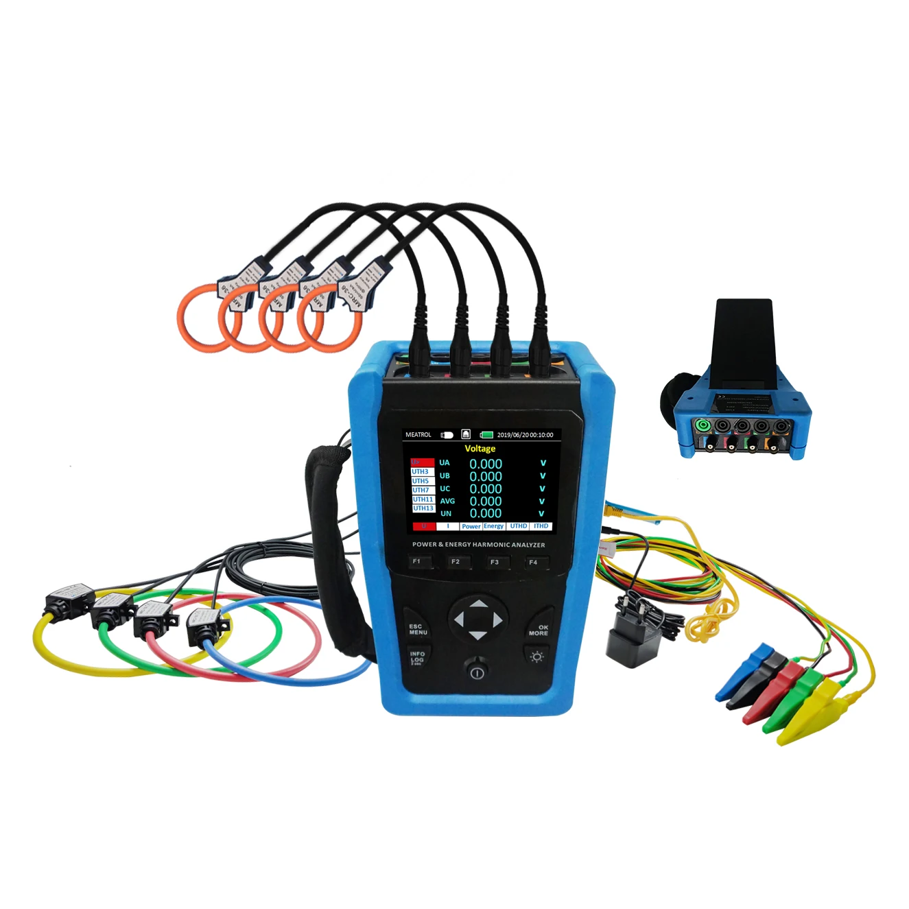 Analyseur de protocole Modbus, équipement de surveillance à distance, Ethernet, 3 phases, enregistreur de données multifonctionnel, compteur d'énergie, MEFTS