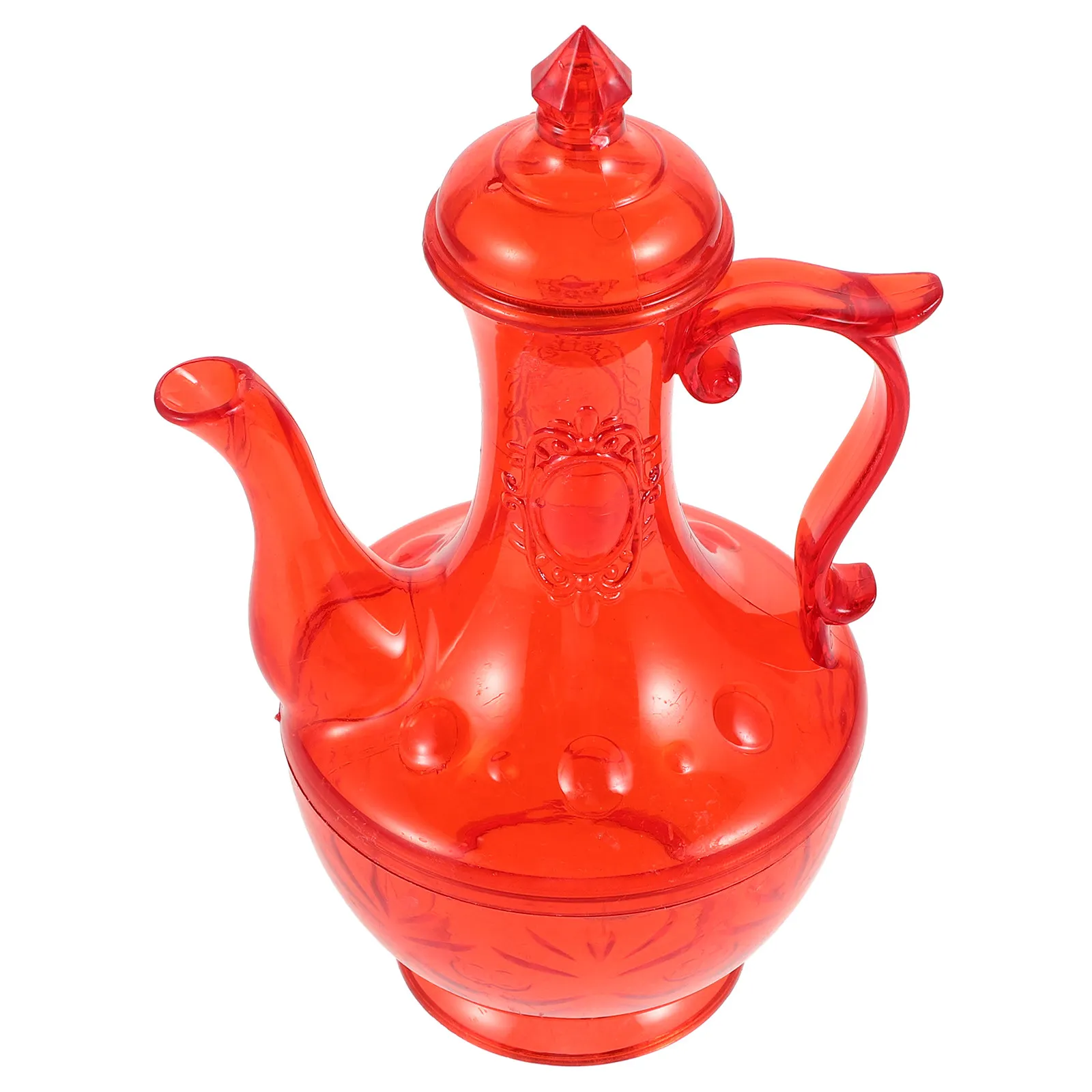 Buddhist Offering Pot Small Capacity Vintage Style Kettle Reusable Plastic Sacred Vessel for Temple Rituals Buddha