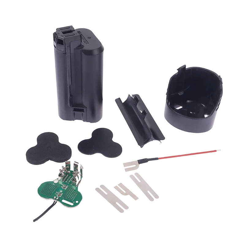 1set Battery Shell Plastic Metal Cases For 10.8V 12V BAT411 Lithium Battery PCB Circuit Board Kit GSA10.8V TSR1080
